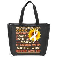 Medulloblastoma Awareness Zip Tote Bag
