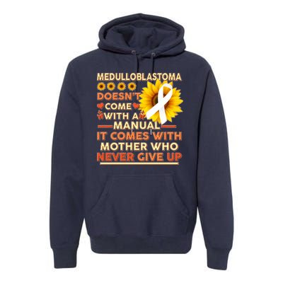 Medulloblastoma Awareness Premium Hoodie