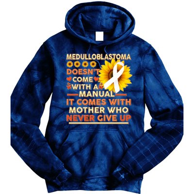 Medulloblastoma Awareness Tie Dye Hoodie