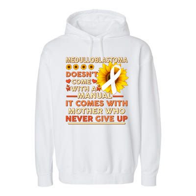 Medulloblastoma Awareness Garment-Dyed Fleece Hoodie