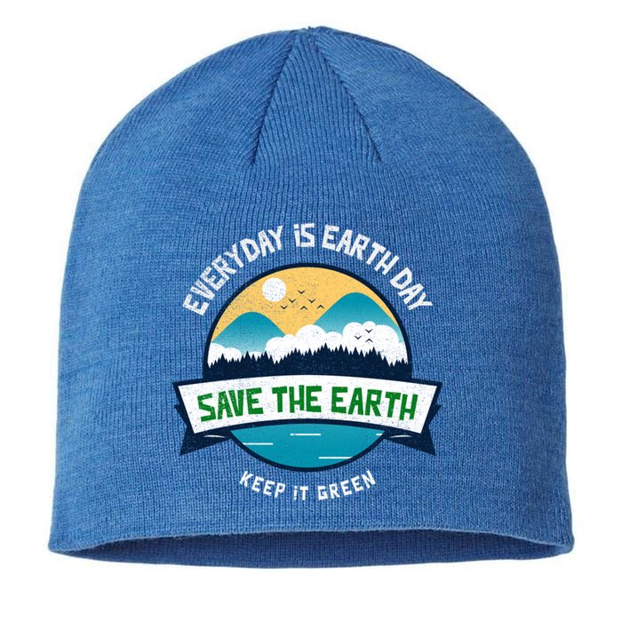 Make Everyday Earth Day Saving Mother Earth Landscape Design Gift Sustainable Beanie