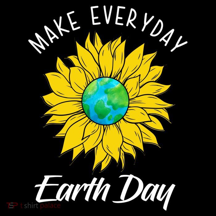 Make Everyday Earth Day Sunflower Cooling Performance Long Sleeve Crew