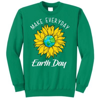 Make Everyday Earth Day Sunflower Sweatshirt