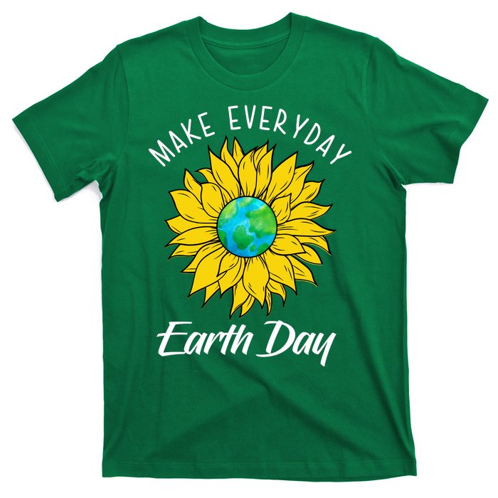 Make Everyday Earth Day Sunflower T-Shirt