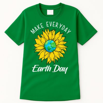 Make Everyday Earth Day Sunflower Tall T-Shirt