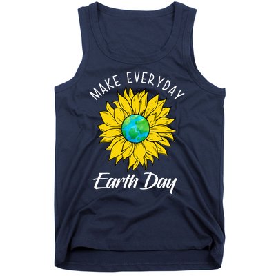 Make Everyday Earth Day Sunflower Tank Top