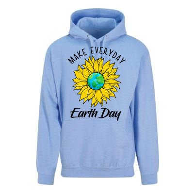 Make Everyday Earth Day Sunflower Unisex Surf Hoodie