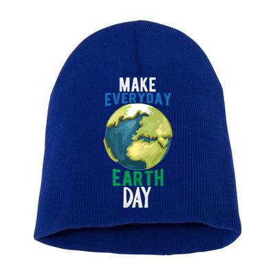 Make Everyday Earth Day Gift Short Acrylic Beanie