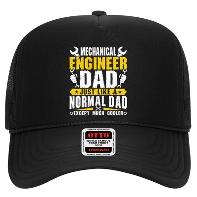 Mechanical Engineering Engineer Dad Just Like A Normal Dad Cool Gift Trucker Hat