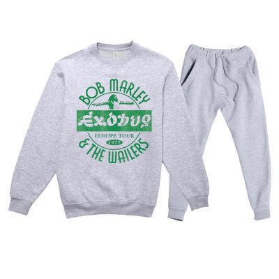 Marley Exodus Europe 1977 Premium Crewneck Sweatsuit Set