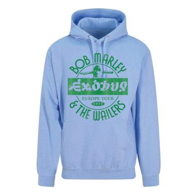 Marley Exodus Europe 1977 Unisex Surf Hoodie