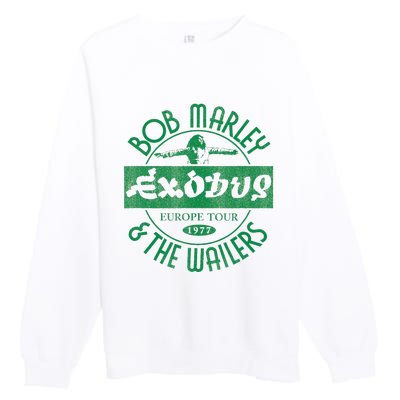 Marley Exodus Europe 1977 Premium Crewneck Sweatshirt