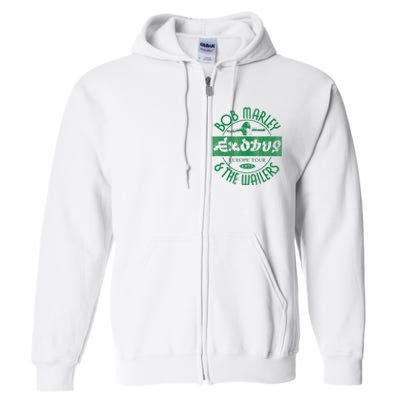 Marley Exodus Europe 1977 Full Zip Hoodie