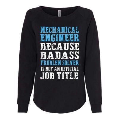 Mechanical Engineer Engineering Womens California Wash Sweatshirt