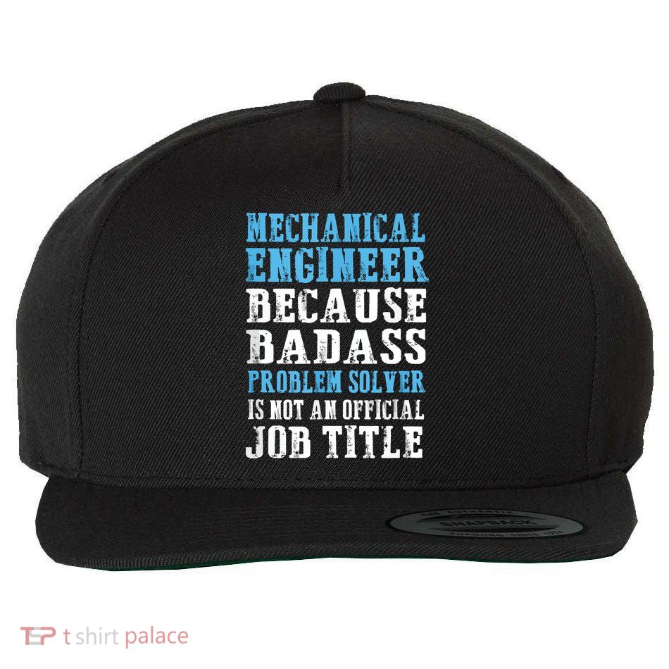 Mechanical Engineer Engineering Wool Snapback Cap
