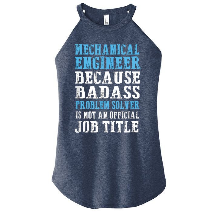 Mechanical Engineer Engineering Women’s Perfect Tri Rocker Tank