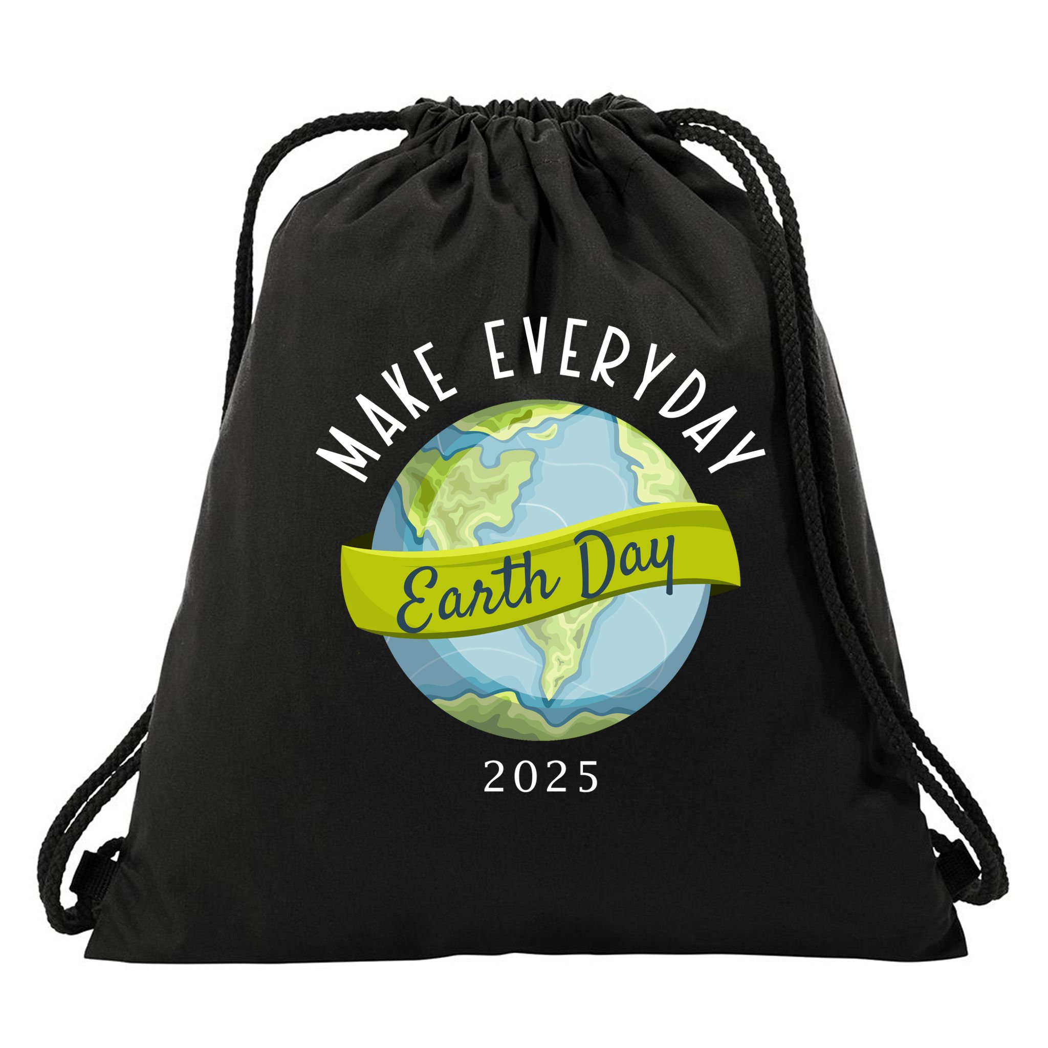 Make Everyday Earth Day 2025 Drawstring Bag