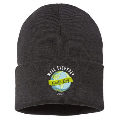 Make Everyday Earth Day 2025 Sustainable Knit Beanie