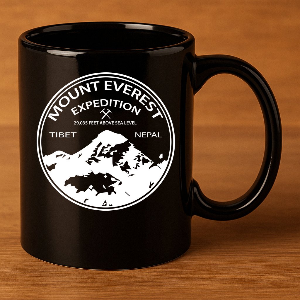 Mount Everest Expedition 11oz C Handle Ceramic Mug