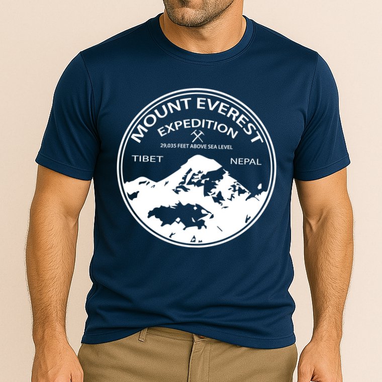 Mount Everest Expedition Cooling Performance Crew T-Shirt