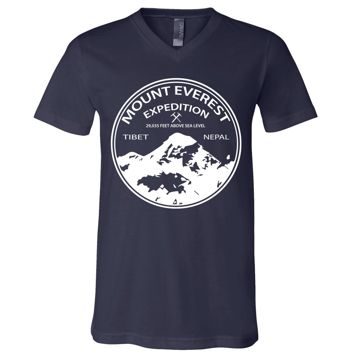 Mount Everest Expedition V-Neck T-Shirt