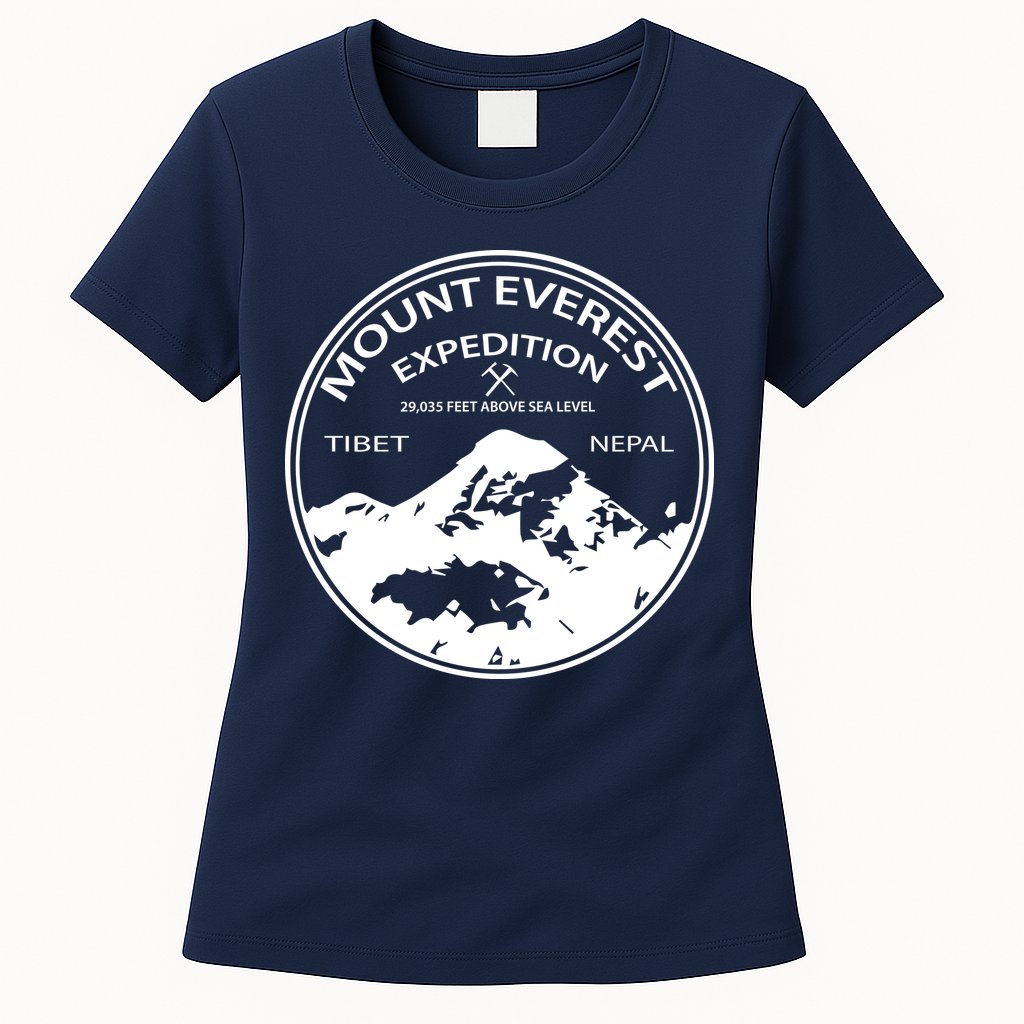 Mount Everest Expedition Womens T-Shirt