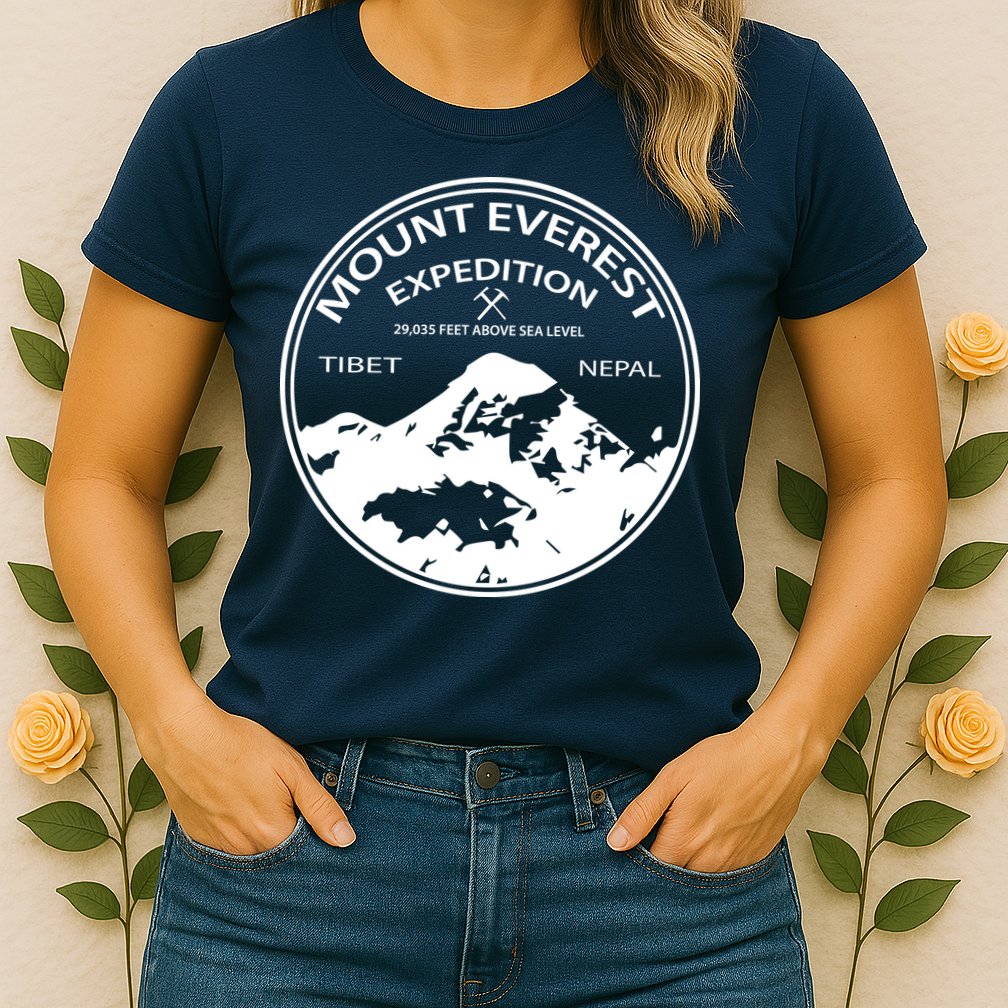 Mount Everest Expedition Womens T-Shirt