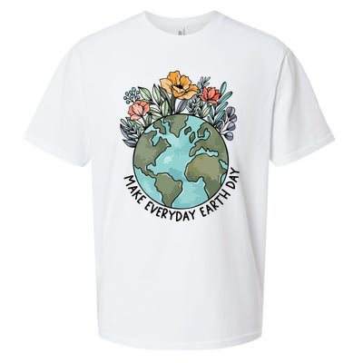 Make Everyday Earth Day Sueded Cloud Jersey T-Shirt