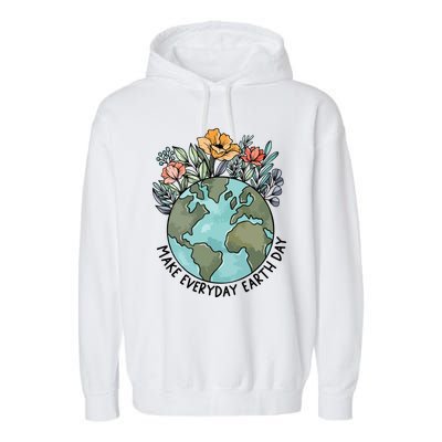 Make Everyday Earth Day Garment-Dyed Fleece Hoodie