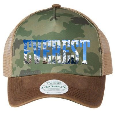 Mount Everest Expidition Mt Mountain Climbing Mountaineer Legacy Tie Dye Trucker Hat