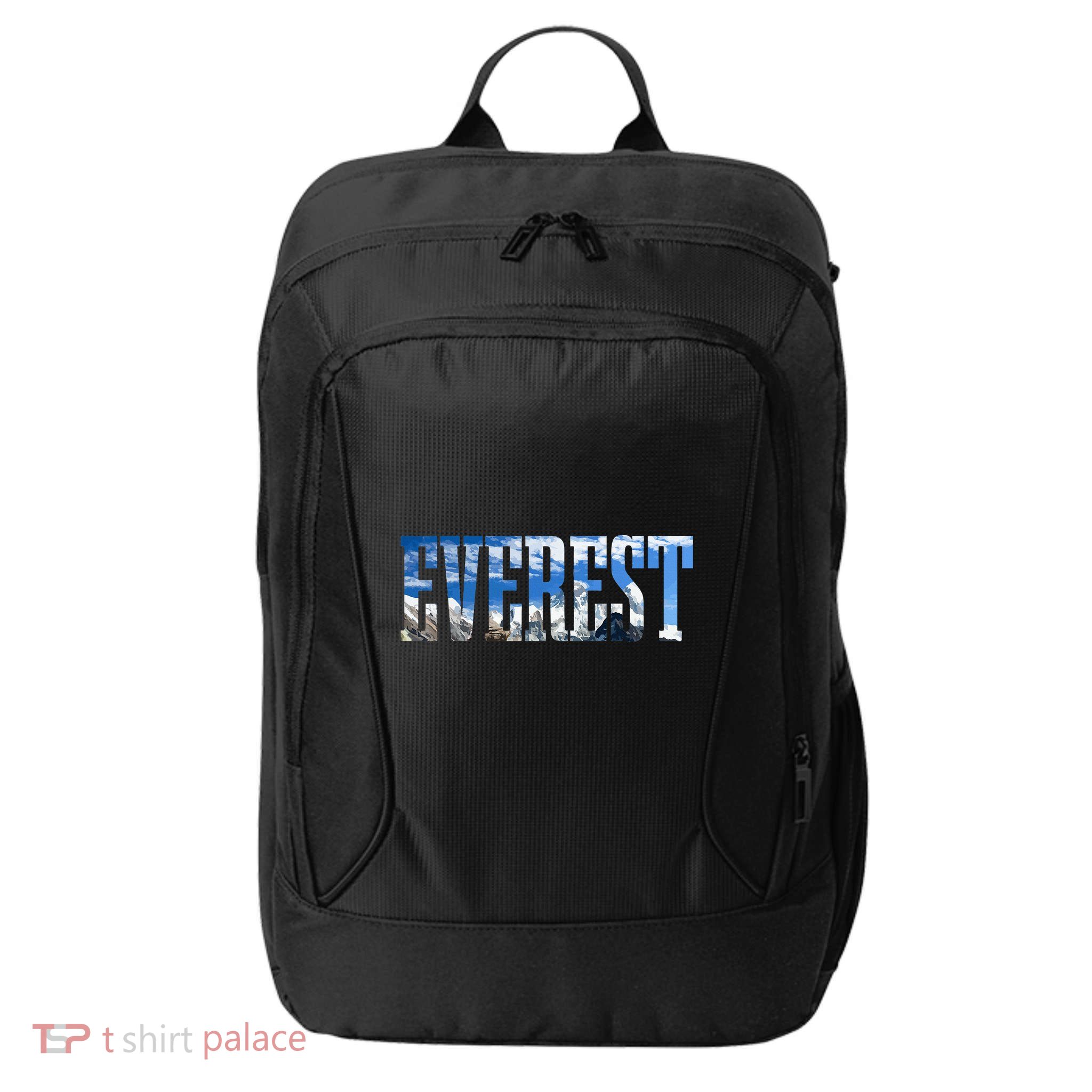 Mount Everest Expidition Mt Mountain Climbing Mountaineer City Backpack