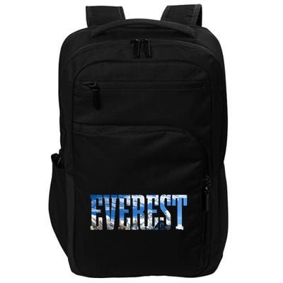 Mount Everest Expidition Mt Mountain Climbing Mountaineer Impact Tech Backpack