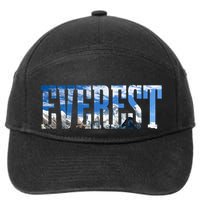 Mount Everest Expidition Mt Mountain Climbing Mountaineer 7-Panel Snapback Hat
