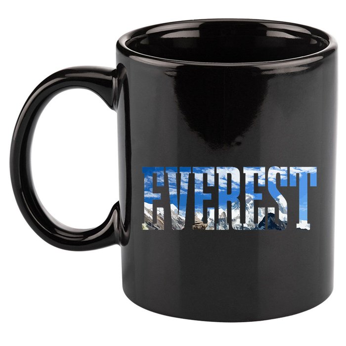 Mount Everest Expidition Mt Mountain Climbing Mountaineer 11oz C Handle Ceramic Mug