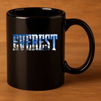 Mount Everest Expidition Mt Mountain Climbing Mountaineer 11oz C Handle Ceramic Mug