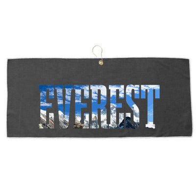 Mount Everest Expidition Mt Mountain Climbing Mountaineer Large Microfiber Waffle Golf Towel