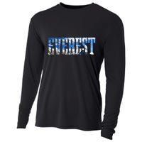 Mount Everest Expidition Mt Mountain Climbing Mountaineer Cooling Performance Long Sleeve Crew