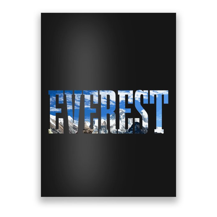 Mount Everest Expidition Mt Mountain Climbing Mountaineer Poster