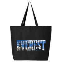 Mount Everest Expidition Mt Mountain Climbing Mountaineer 25L Jumbo Tote