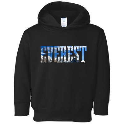 Mount Everest Expidition Mt Mountain Climbing Mountaineer Toddler Hoodie