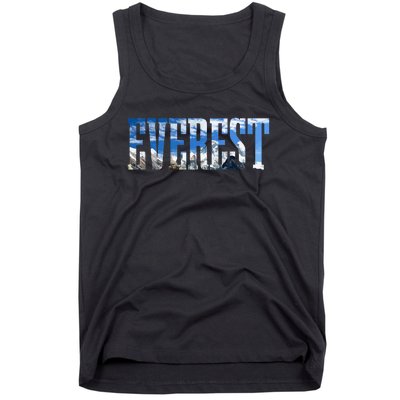 Mount Everest Expidition Mt Mountain Climbing Mountaineer Tank Top