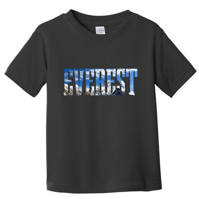 Mount Everest Expidition Mt Mountain Climbing Mountaineer Toddler T-Shirt