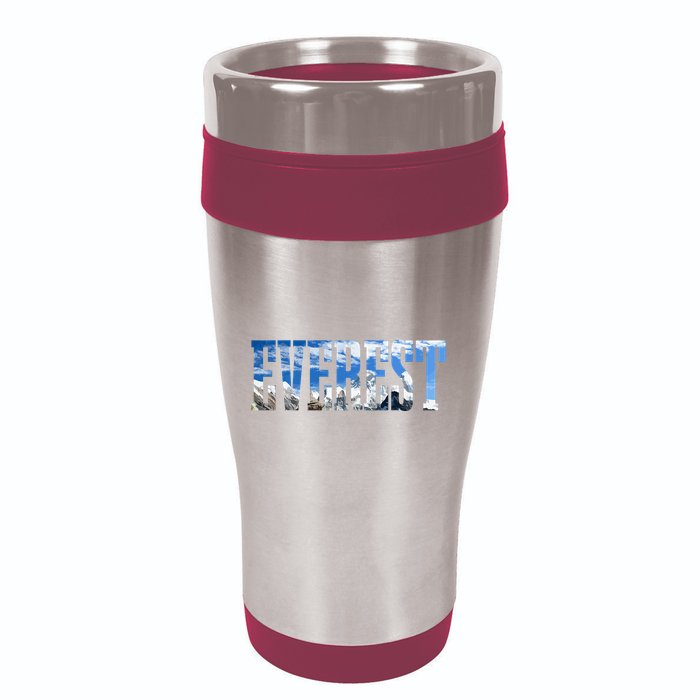 Mount Everest Expidition Mt Mountain Climbing Mountaineer 16oz Travel Tumbler