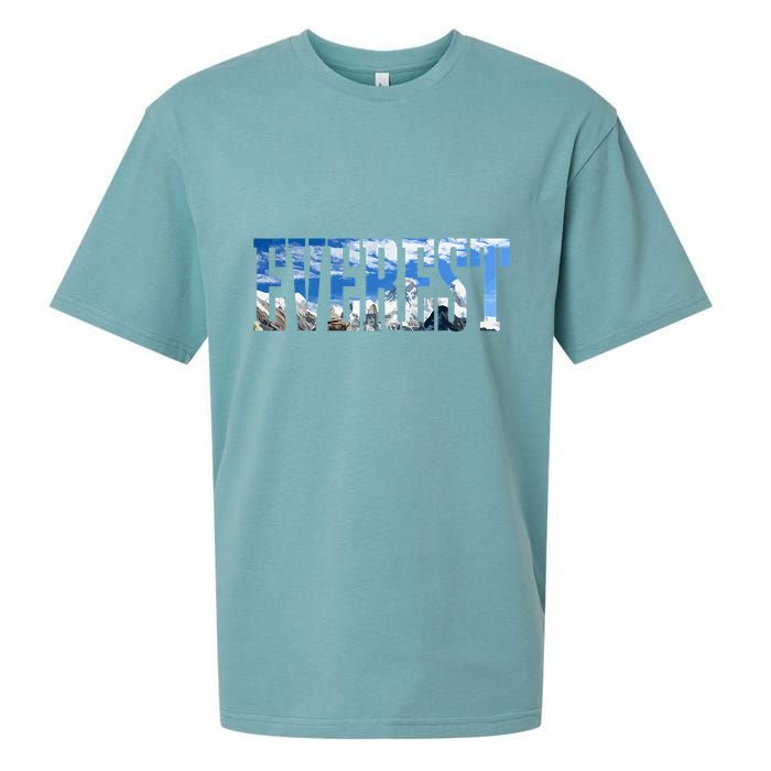 Mount Everest Expidition Mt Mountain Climbing Mountaineer Sueded Cloud Jersey T-Shirt