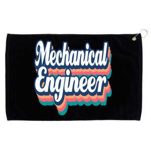 Mechanical Engineer Engineering Major Retro Cool Gift Grommeted Golf Towel