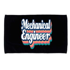 Mechanical Engineer Engineering Major Retro Cool Gift Microfiber Hand Towel