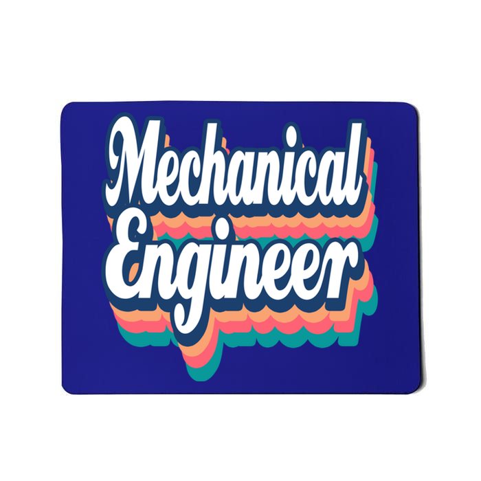 Mechanical Engineer Engineering Major Retro Cool Gift Mousepad