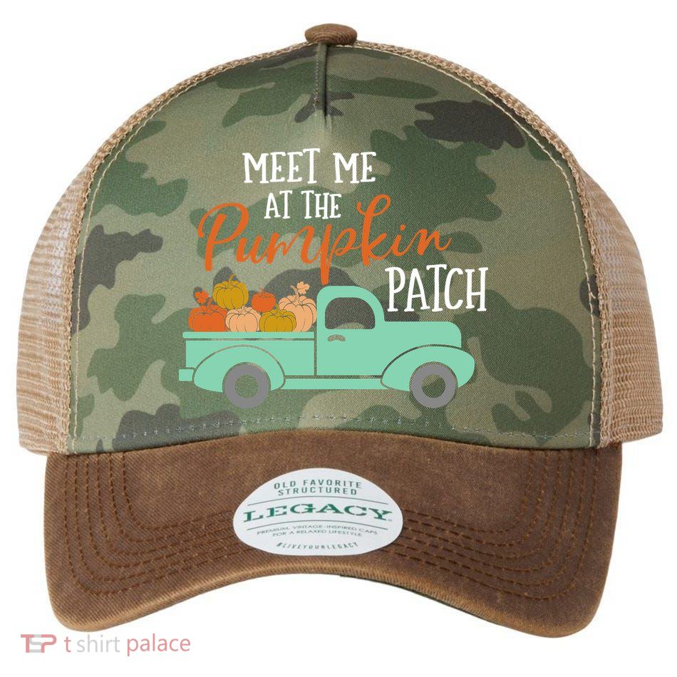 Meet Me at the Pumpkin Patch Legacy Tie Dye Trucker Hat