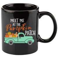 Meet Me at the Pumpkin Patch 11oz C Handle Ceramic Mug
