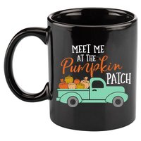 Meet Me at the Pumpkin Patch 11oz C Handle Ceramic Mug